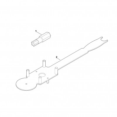 F - Специальный инструмент (Газонокосилка Viking MB 3.0 RX, 63610113490)